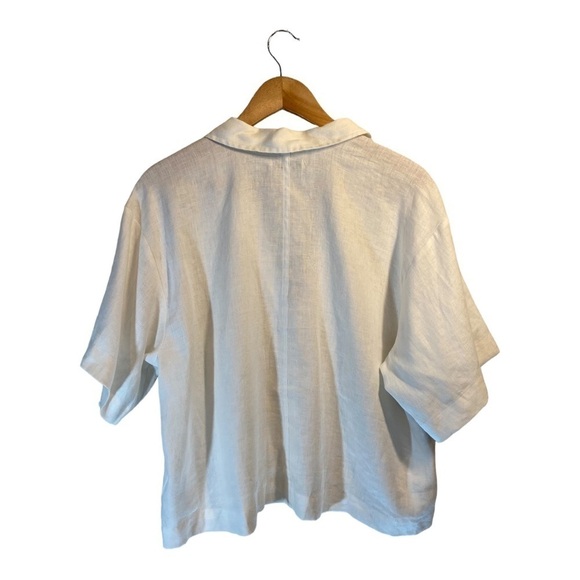 Madewell 100% Linen Resort Shirt NWT - Picture 6 of 7